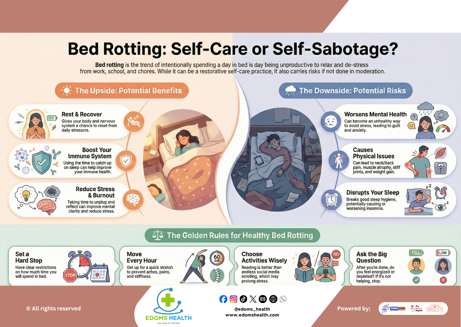 Bed Rotting: Self-Care or Self-Sabotage? A Comprehensive Guide to Healthy Rest in a Burnout Culture